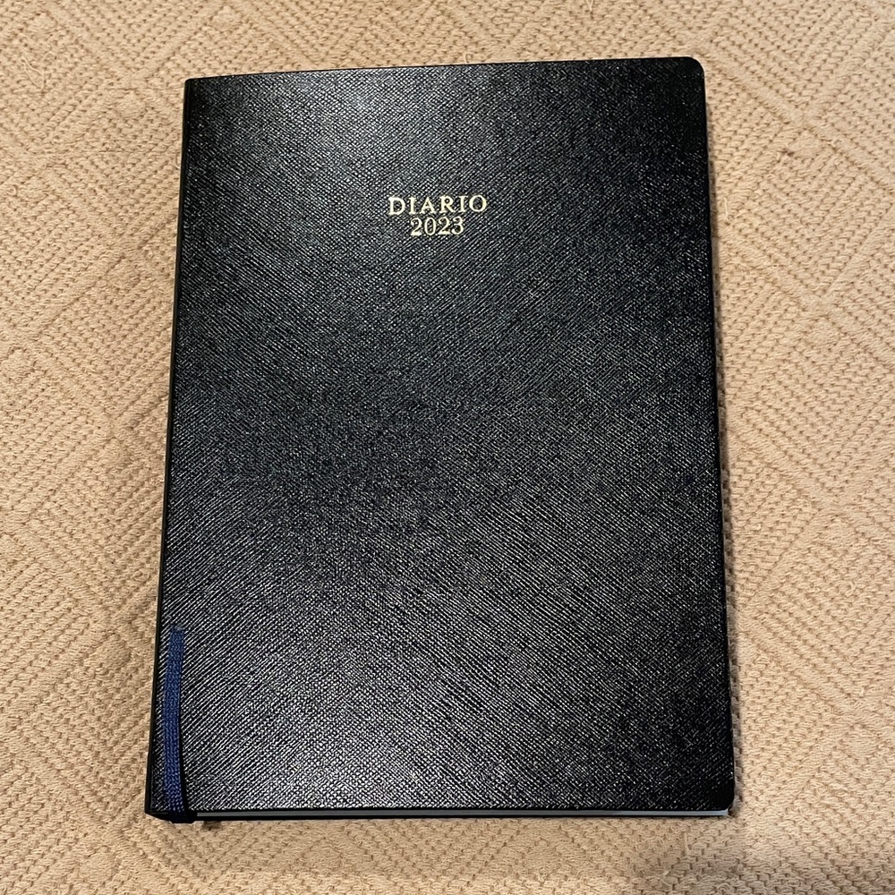 NIB Prada Black 2023 Diario Planner diary crafting art projects